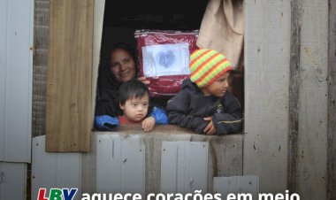 Ação da LBV !!!. Um milhão quilos de doações