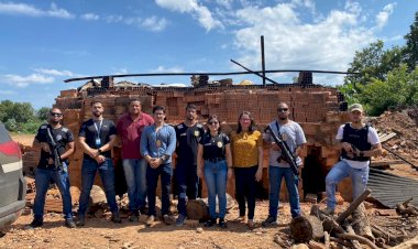 Policia Civil incinera drogas apreendidas em João Pinheiro - MG